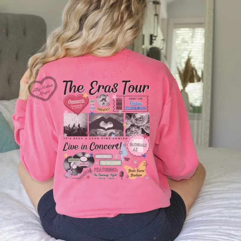 glendale night 1 retro pullover | comfort colors sold by Ally Makes Magic
