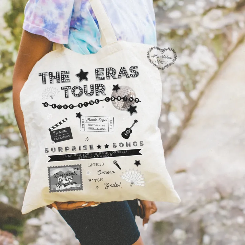 liverpool night 1 tote bag (tortured) sold by Ally Makes Magic