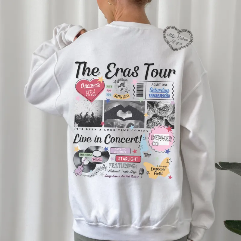 denver night 2 retro sweater | gildan sold by Ally Makes Magic