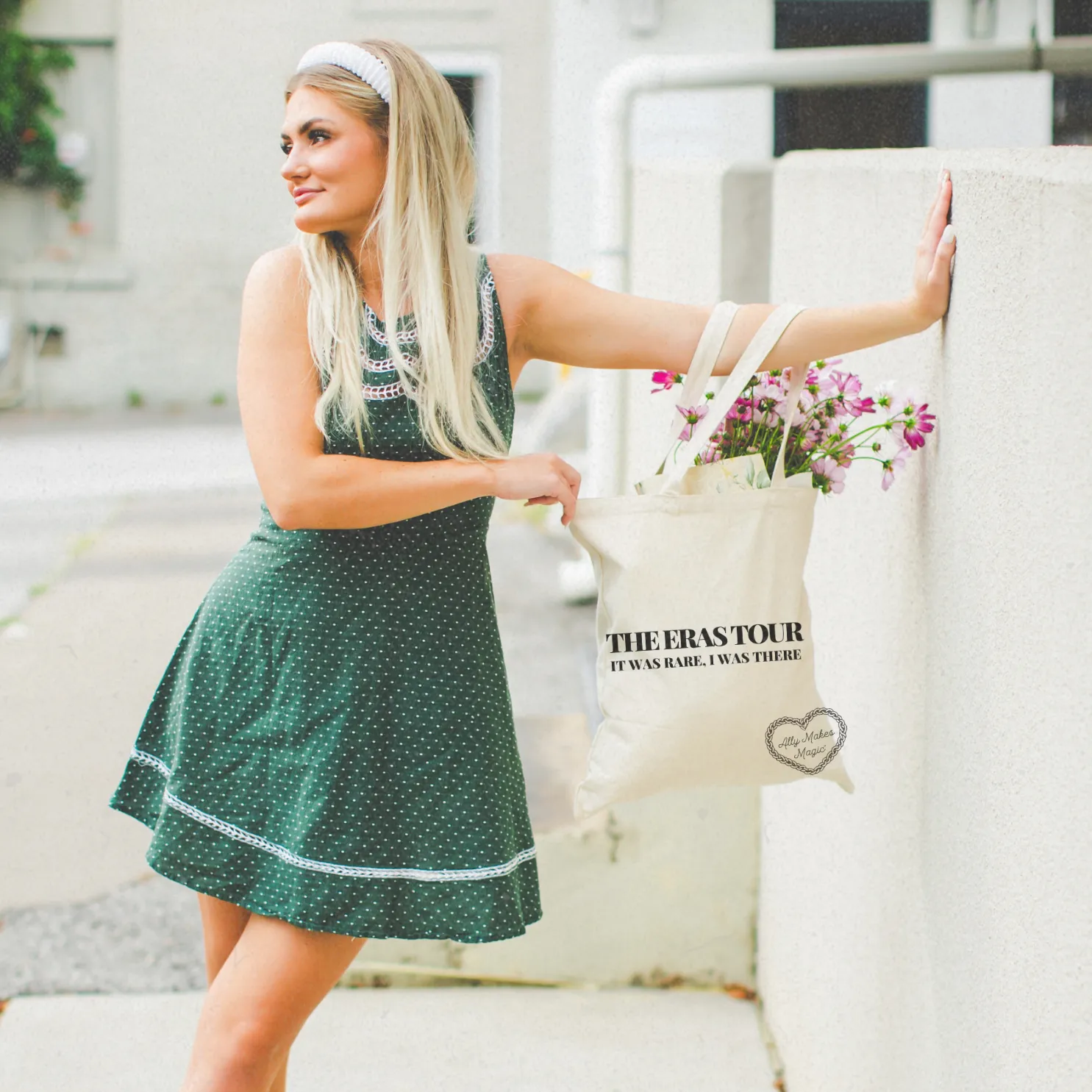 singapore night 1 tote bag sold by Ally Makes Magic product image thumbnail 2