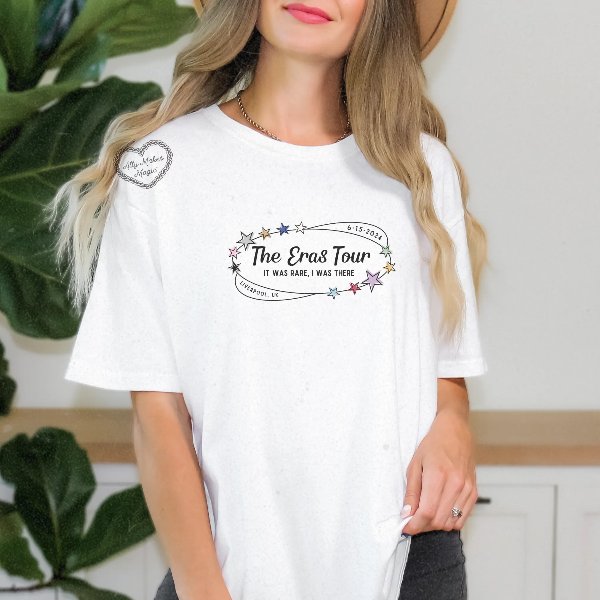 liverpool night 3 retro tee | comfort colors sold by Ally Makes Magic product image thumbnail 2