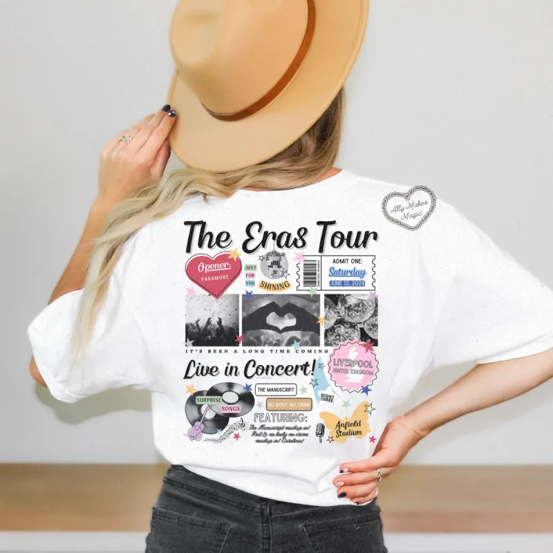 liverpool night 3 retro tee | comfort colors sold by Ally Makes Magic