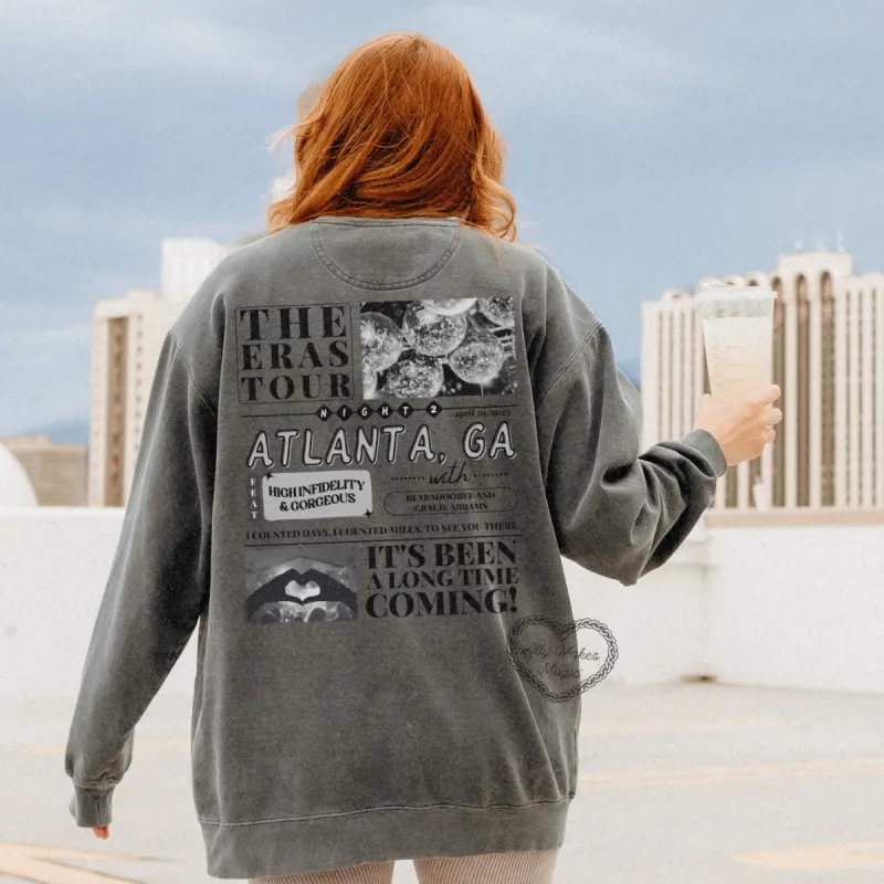 atlanta night 2 pullover | comfort colors sold by Ally Makes Magic