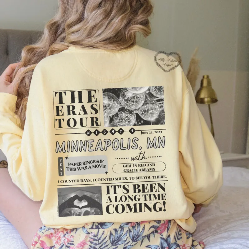 minneapolis night 1 pullover | comfort colors sold by Ally Makes Magic