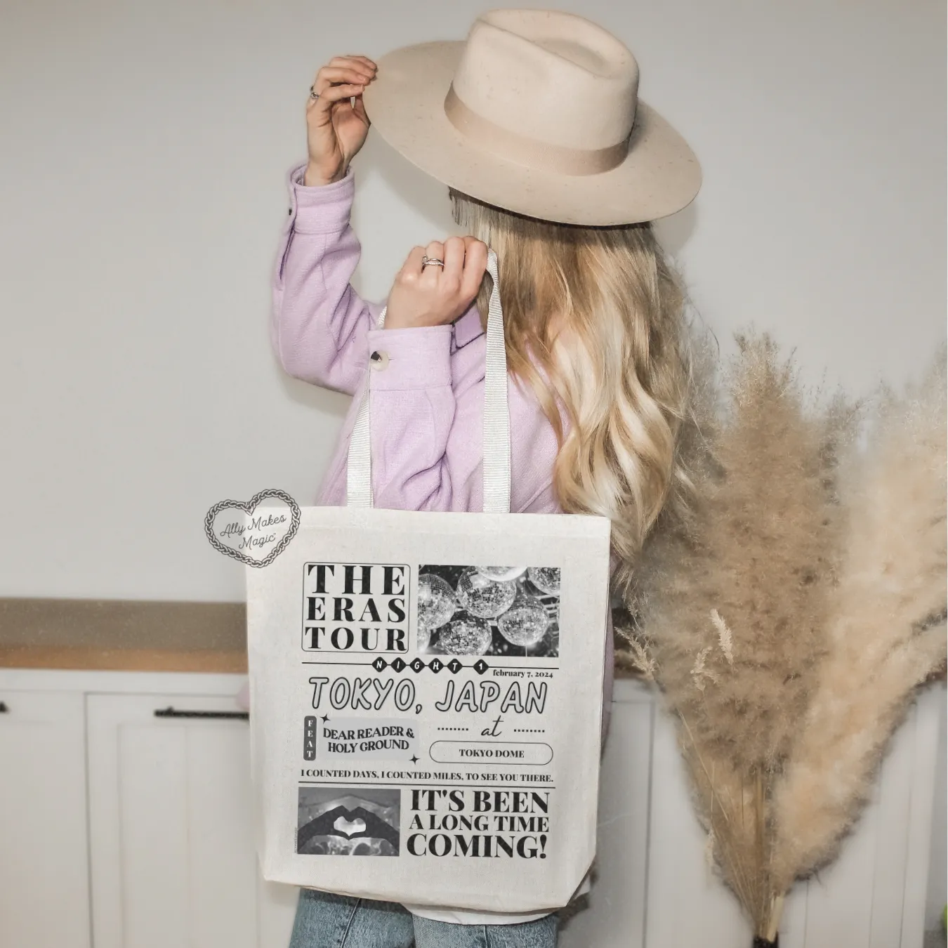 tokyo night 1 tote bag sold by Ally Makes Magic