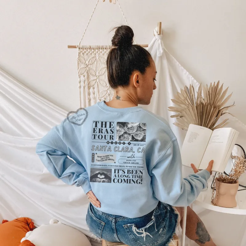 santa clara night 1 sweater | gildan sold by Ally Makes Magic