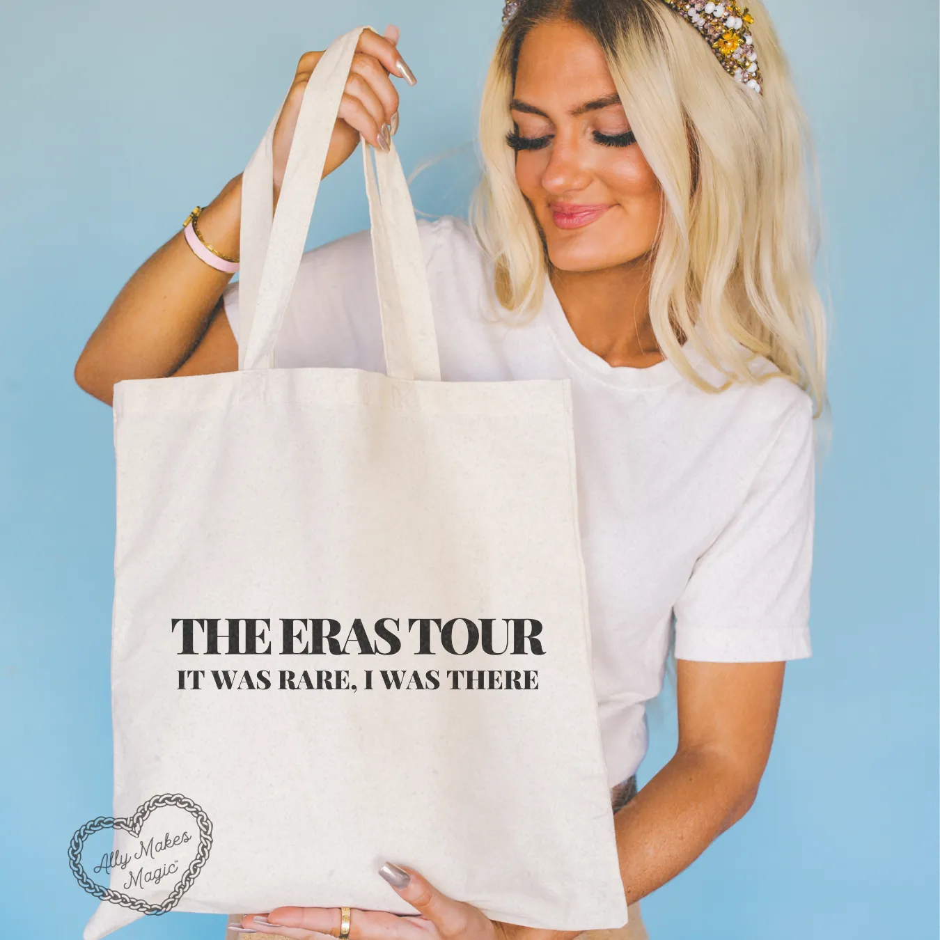 chicago night 1 tote bag sold by Ally Makes Magic product image thumbnail 2