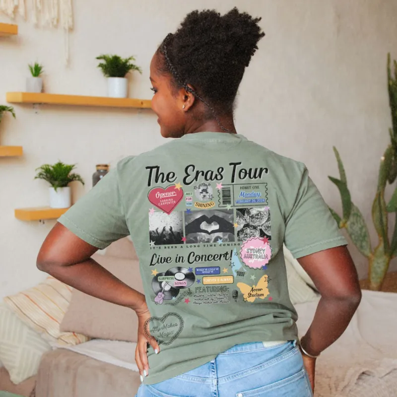 sydney night 4 retro tee | comfort colors sold by Ally Makes Magic