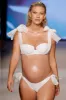 Afloat | White Organza Bikini Top With Bows sold by Club L London