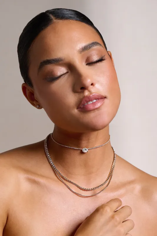 May | Gold Layered Pendant Necklace sold by Club L London