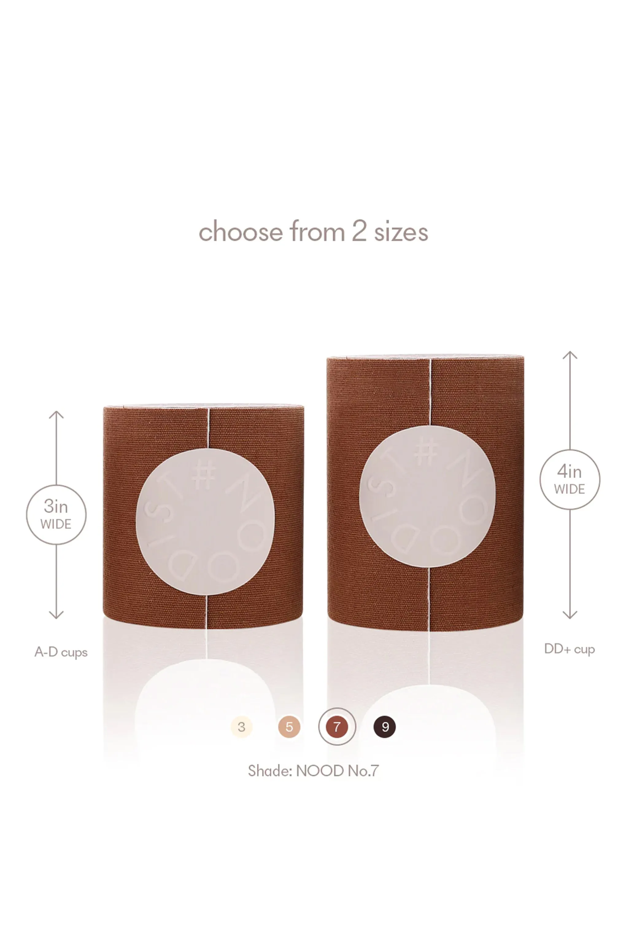 Shape Tape | NOOD Breast Tape No 7 4 inch sold by Club L London product image thumbnail 4