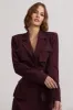 Genesis | Plum Belted Utility Blazer Dress sold by Club L London