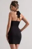 Soul | Black Bodycon Halter-Neck Mini Dress sold by Club L London