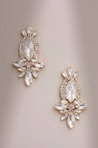 Annalisa | Gold Crystal Drop Earrings sold by Club L London