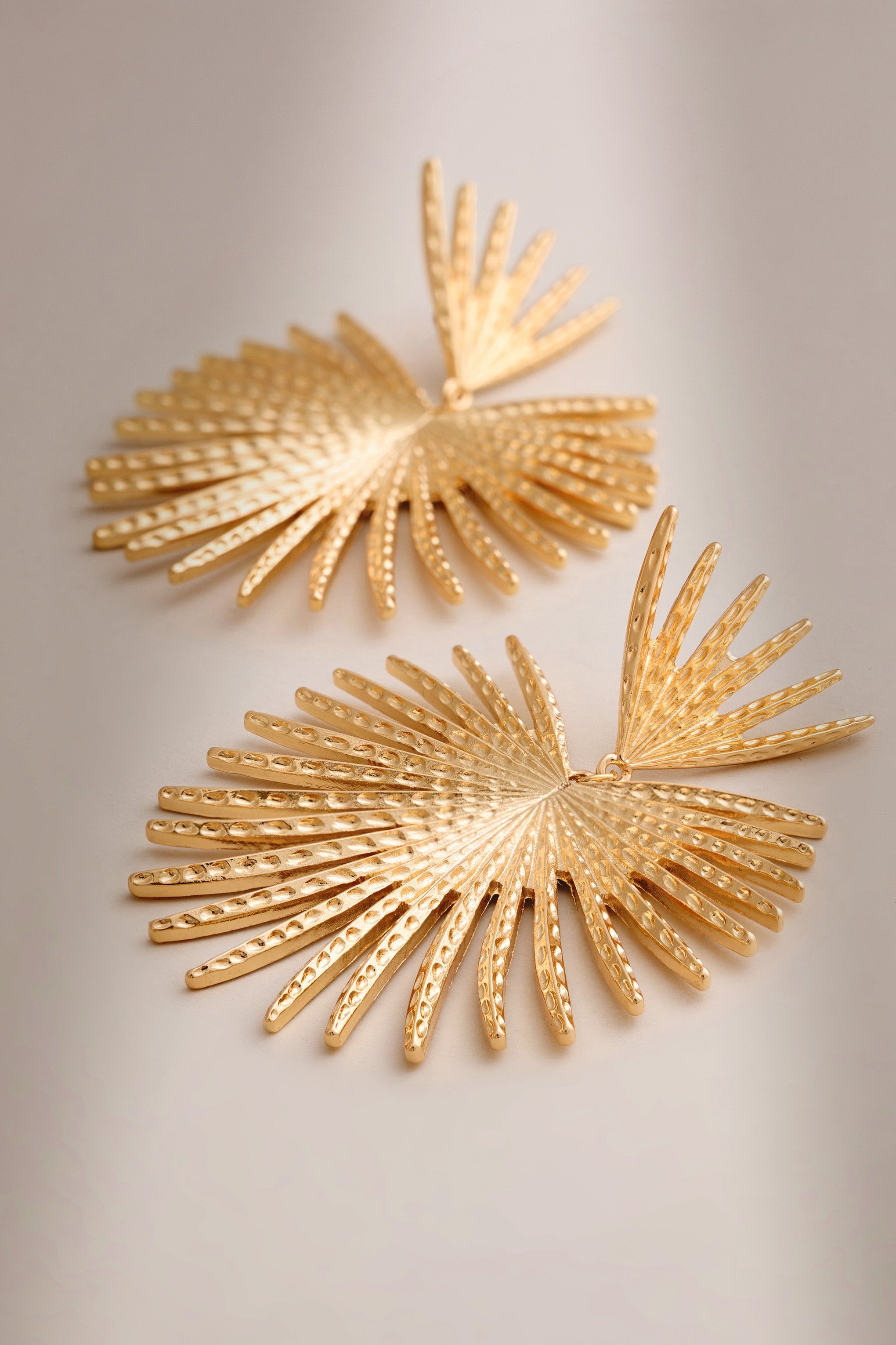 Amel | Gold Stardrop Earrings sold by Club L London product image thumbnail 2