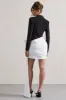 Capital | Black Tailored Blazer Mini Dress With Side Drape sold by Club L London