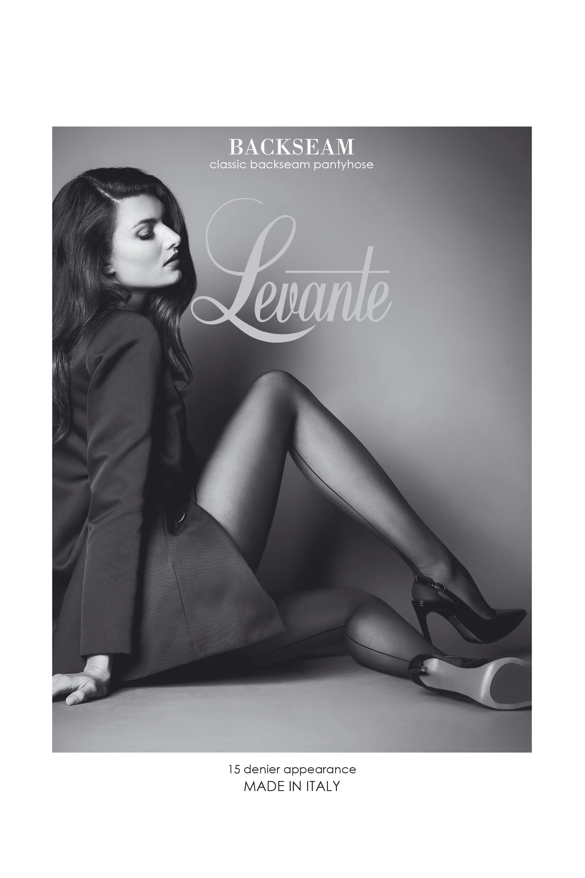 Levante | Back Seam Pantyhose sold by Club L London product image thumbnail 4