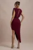 Jennifer | Port Sleeveless Maxi Dress With Asymmetric Hem sold by Club L London