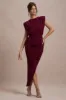 Jennifer | Port Sleeveless Maxi Dress With Asymmetric Hem sold by Club L London