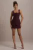 Maci | Port Tailored Square-Neck Mini Dress sold by Club L London