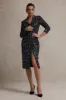 Cooper | Black Boucle Tailored Blazer Midi Dress sold by Club L London