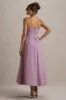 Annalise | Lilac Bandeau Skater Midi Dress sold by Club L London