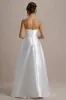 Universe | White Bandeau Split Puff-Skirt Maxi Dress sold by Club L London