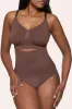 BOOMBA | Cocoa High-Waisted Thong Shapewear sold by Club L London
