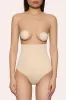 BOOMBA | Sand High-Waisted Thong Shapewear sold by Club L London