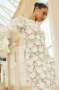 Viper | Cream Lace Long-Sleeve Maxi Dress sold by Club L London