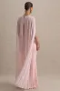 Currant | Pink High-Neck Maternity Maxi Dress With Cape sold by Club L London