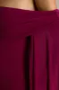 Saffina | Burgundy Bardot-Neck Maxi Dress With Sash Detail sold by Club L London