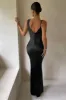 Belonging | Black Ruched Cowl Maxi Dress sold by Club L London