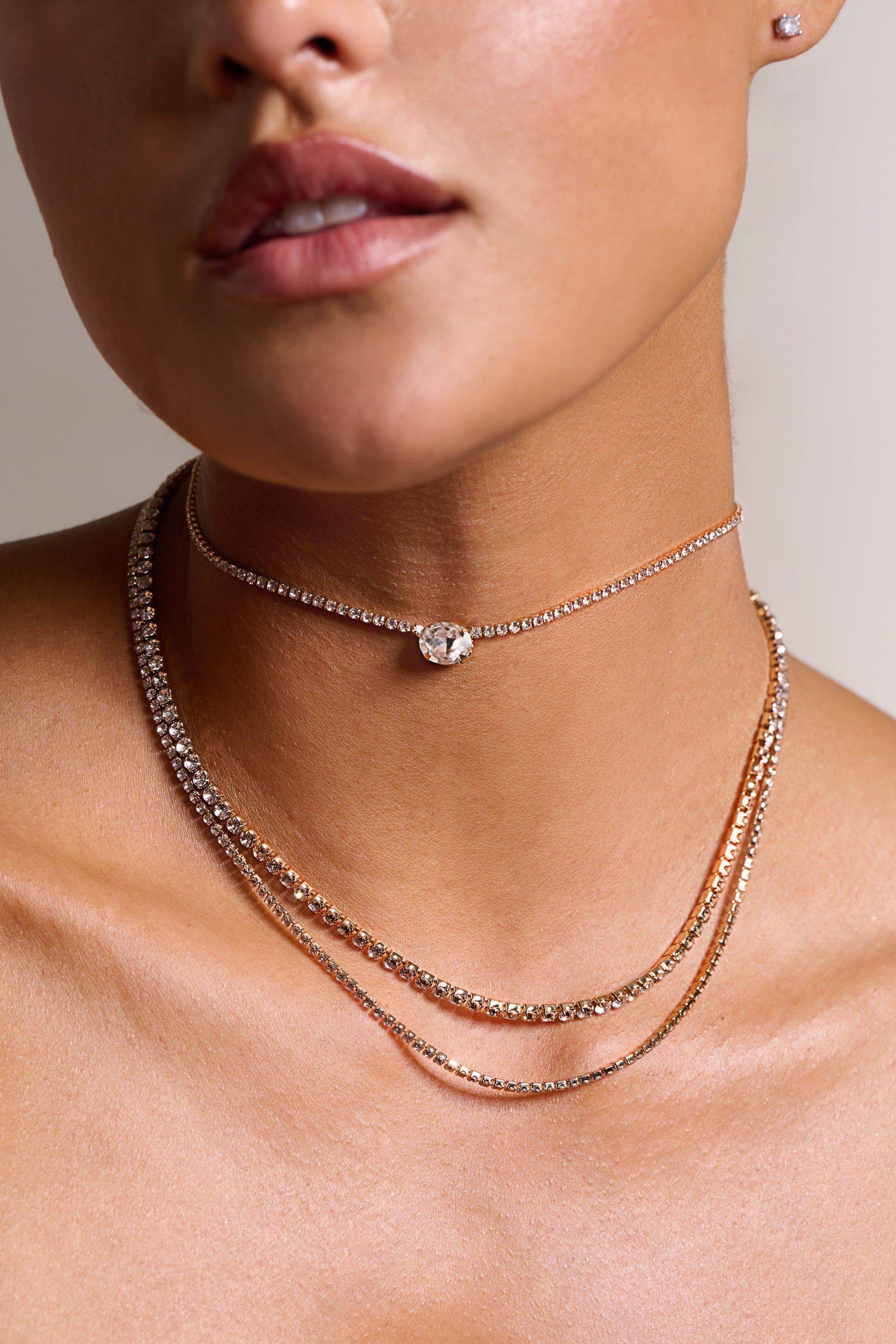 May | Gold Layered Pendant Necklace sold by Club L London product image thumbnail 2