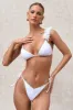 Cally | White String Bikini Bottoms sold by Club L London