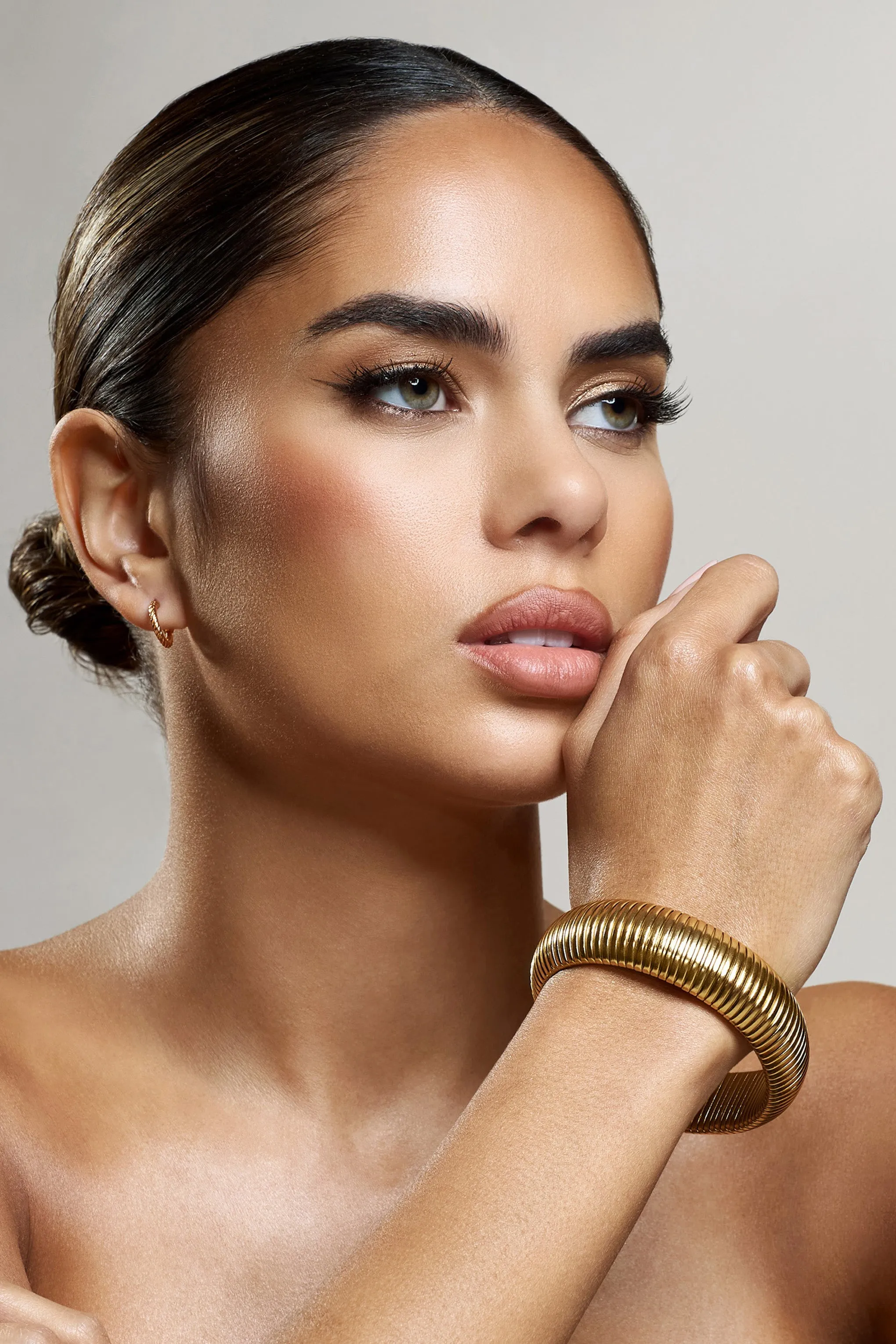 Viper | Gold Bracelet sold by Club L London product image thumbnail 4