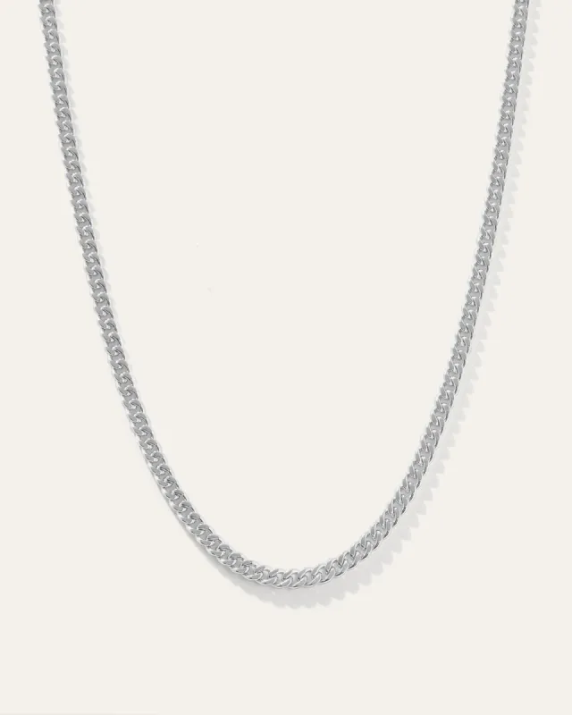 Cuban Curb Chain Necklace sold by Quince