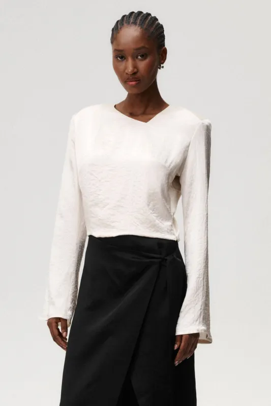 Her World Top Cream made by Undress Code