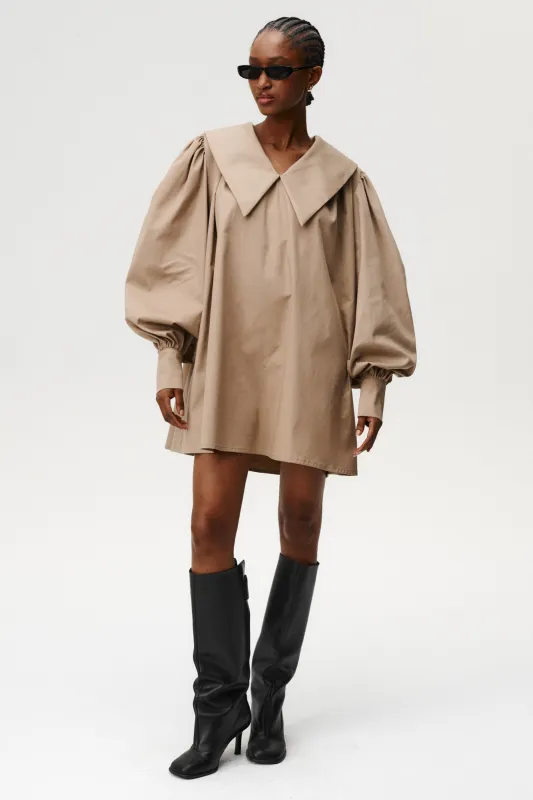 Love Letter Dress Beige sold by Undress Code