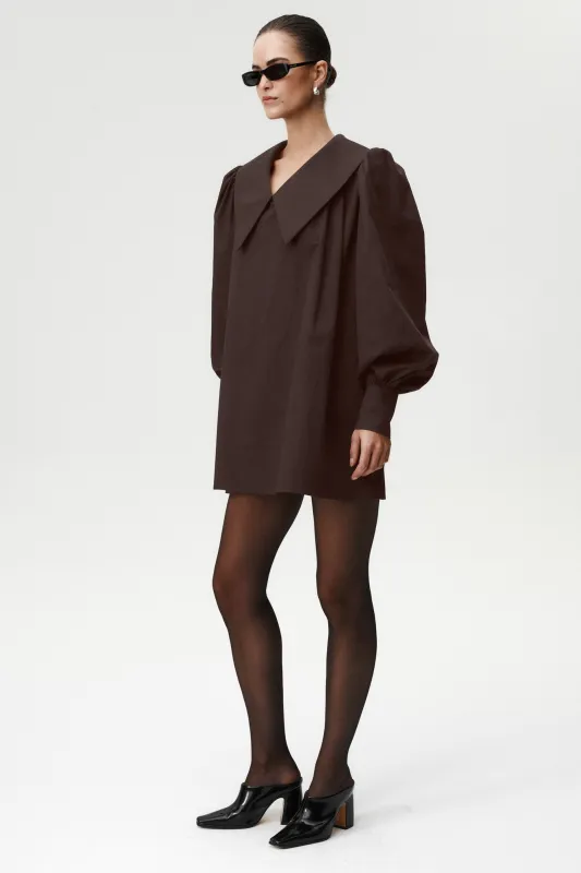 Love Letter Dress Brown sold by Undress Code