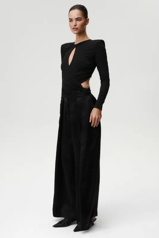 Sophia Bodysuit Black sold by Undress Code