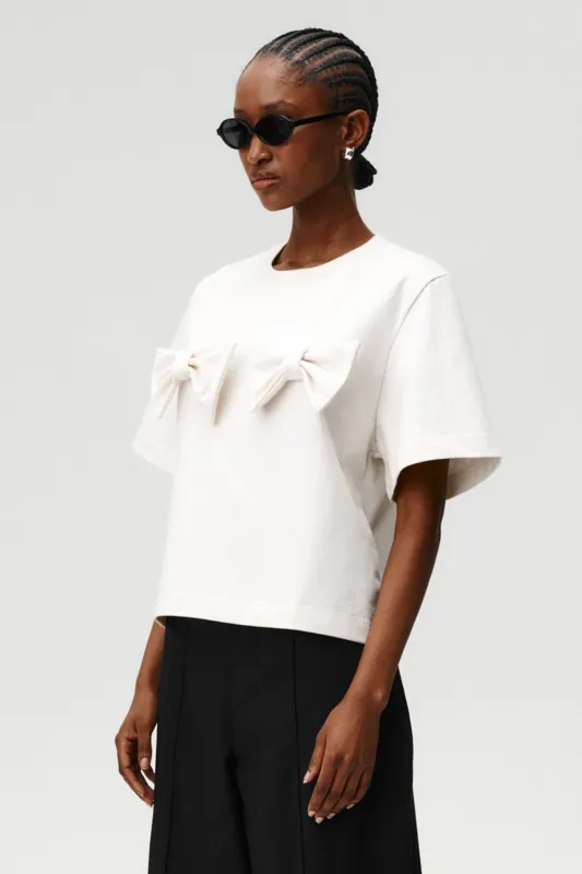 Everly T-Shirt White made by Undress Code
