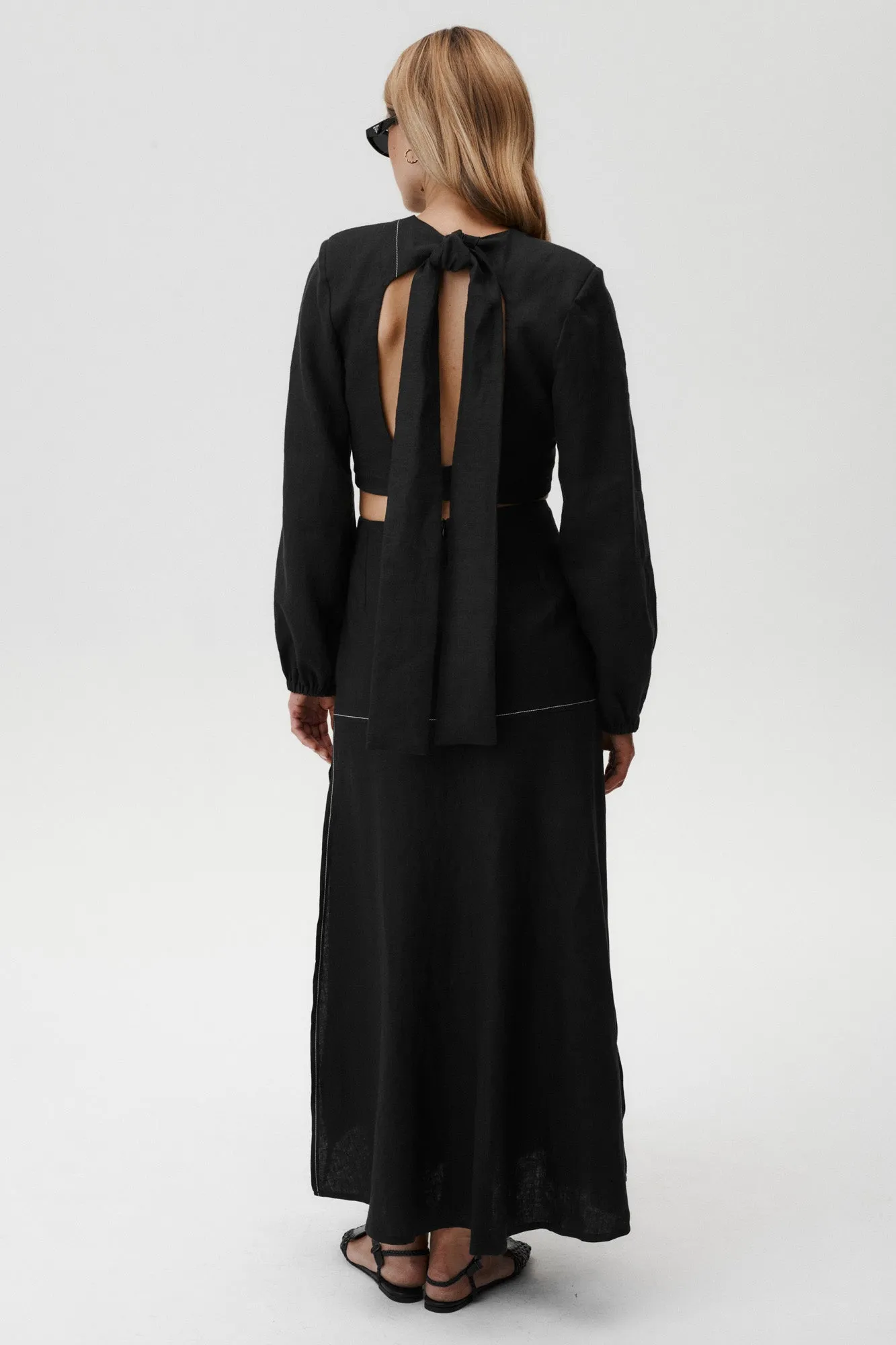 Selene Shirt Black sold by Undress Code product image thumbnail 5