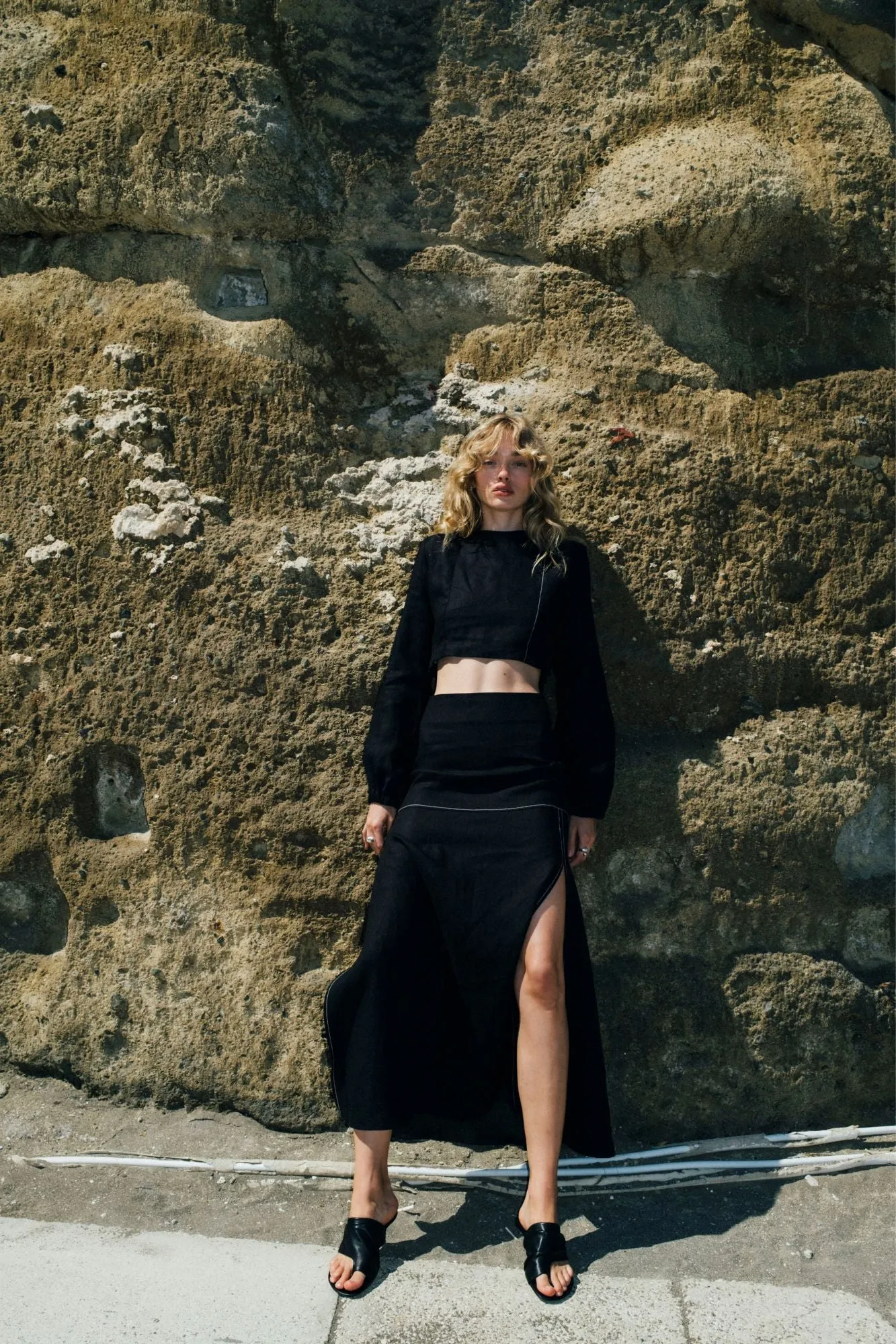 Selene Shirt Black sold by Undress Code product image thumbnail 3