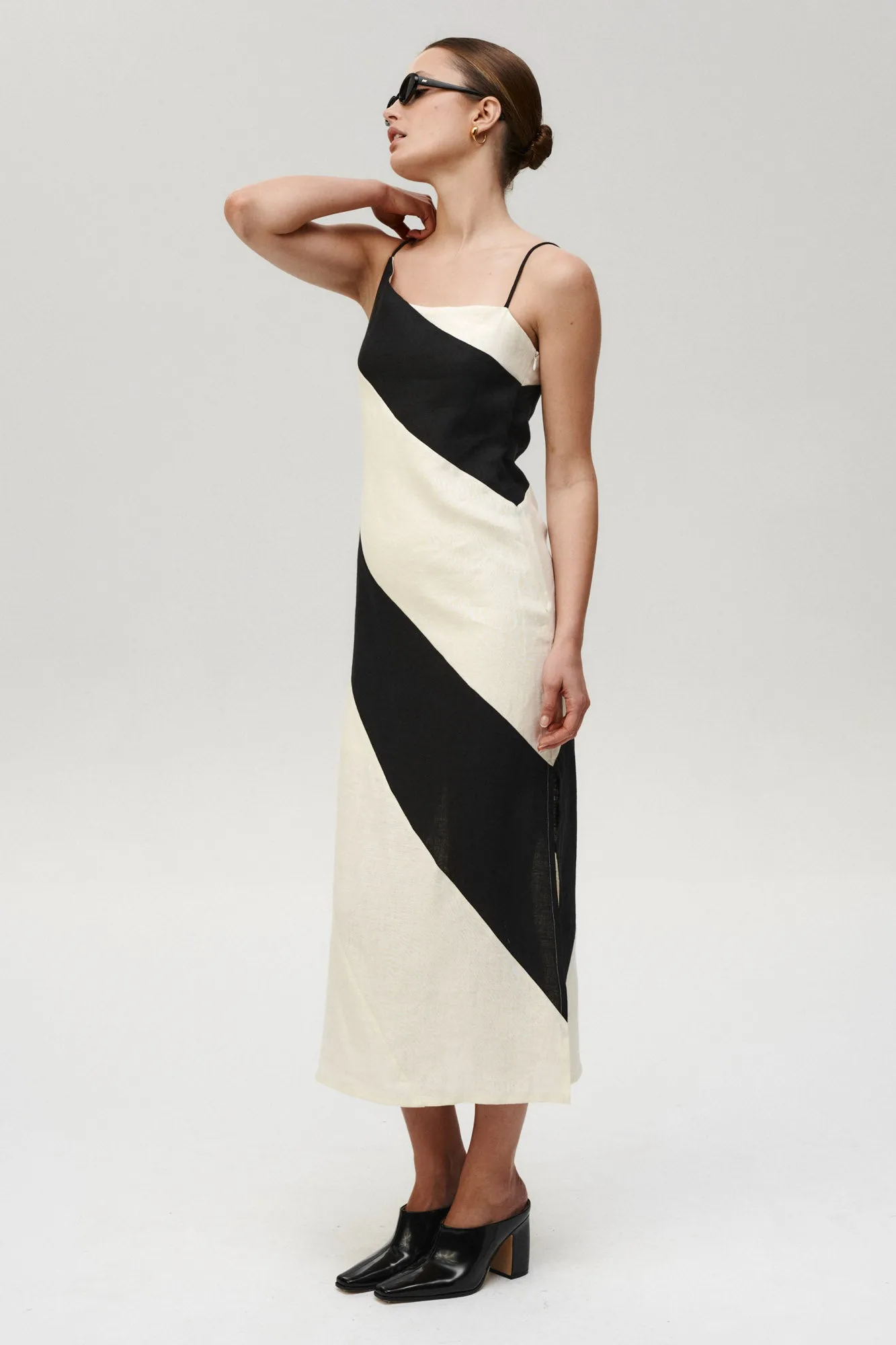 Amalfi Dress Cream sold by Undress Code product image thumbnail 4