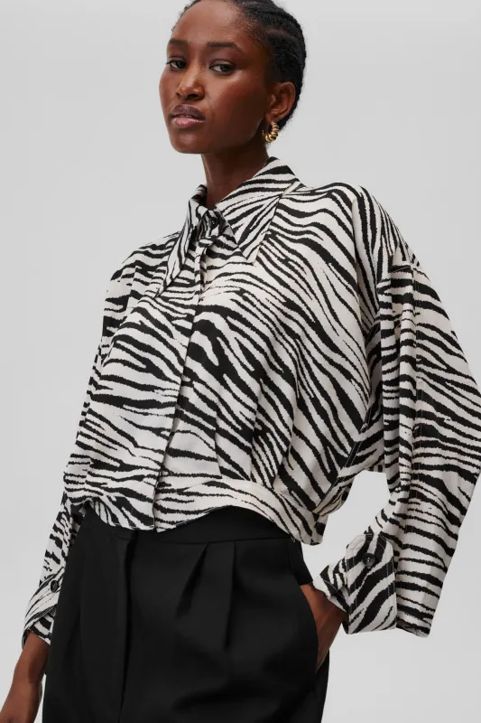 Venus Shirt Zebra sold by Undress Code
