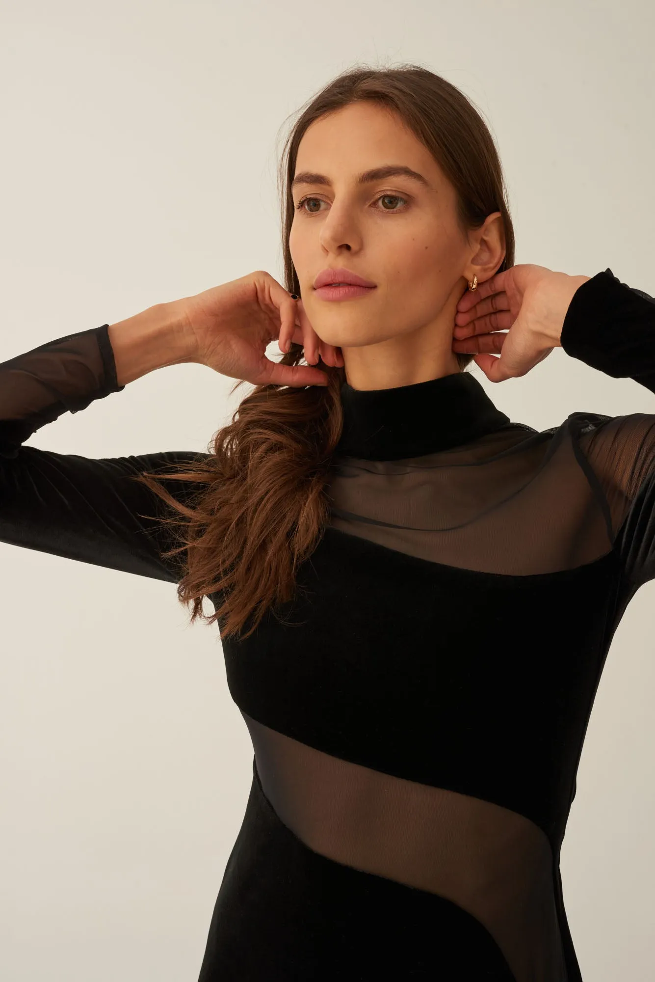 Sharp Feelings Maxi Dress Black sold by Undress Code product image thumbnail 3