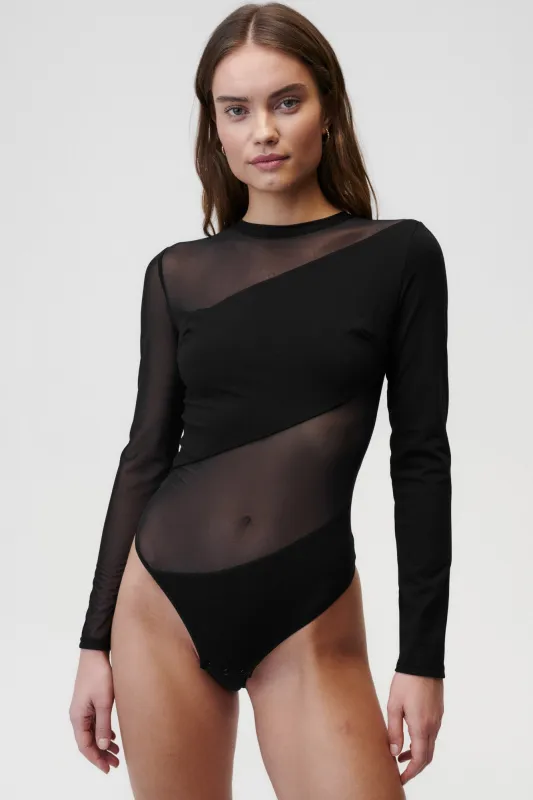 Starstruck Bodysuit Black sold by Undress Code