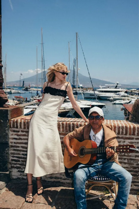 Ciao Bella Dress Sand made by Undress Code