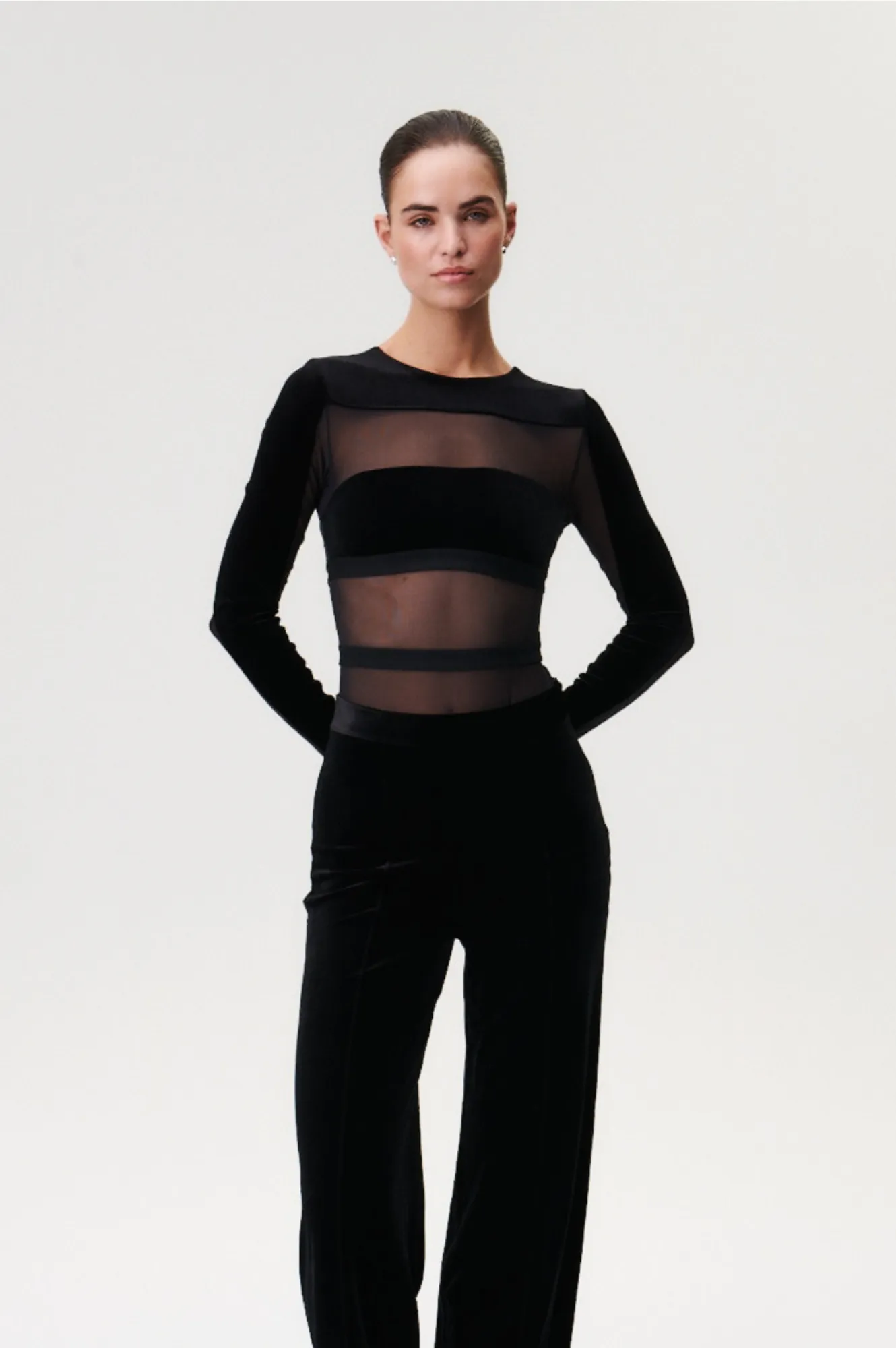 Midnight Noise Trousers Black sold by Undress Code product image thumbnail 4